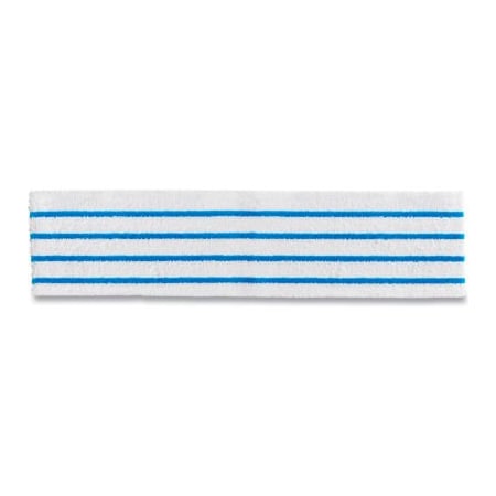 Rubbermaid Commercial Rubbermaid HYGEN Disposable Microfiber Pad, White/Blue, 4-3/4X19, 50/pk, 3 Packs/Carton 2134282